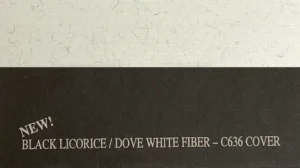 Blk. Licorice / Dove Wt. Fiber