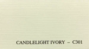 Candlelight Ivory Linen Cardstock C301 Close-up Texture