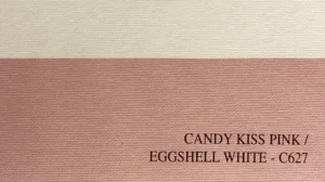 Candy Kiss Pink / Eggshell White