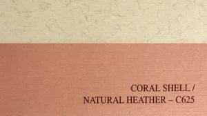 Coral Shell / Natural Heather