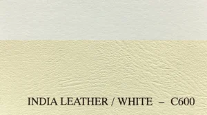 India Leather / White