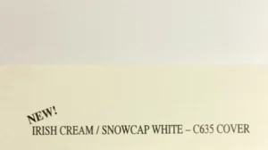 Irish Cream / Snowcap White