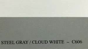 Steel Gray / Cloud White