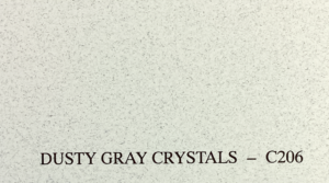 Dusty Gray Crystals